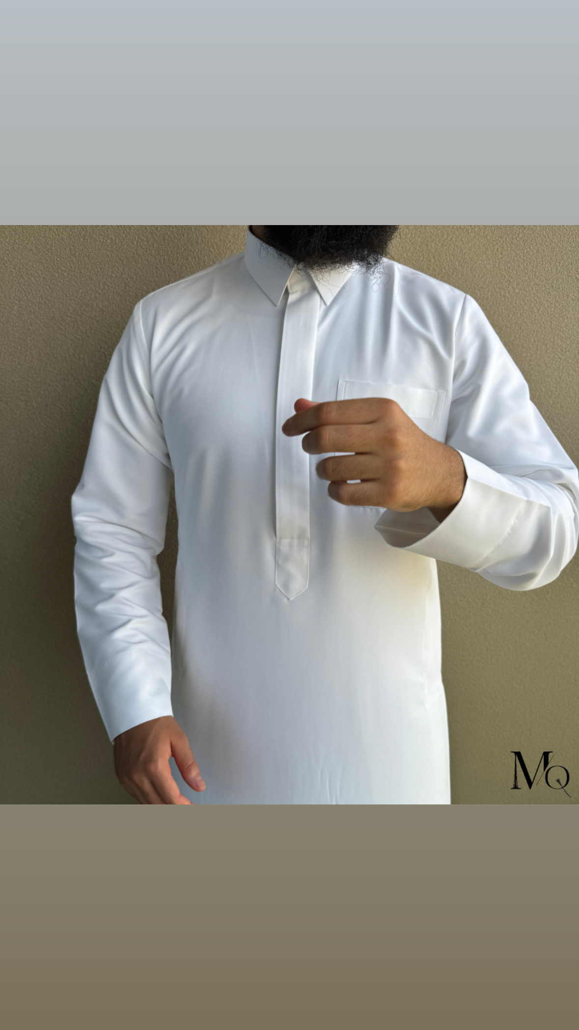 Qamis Saudia - Braun main image 1