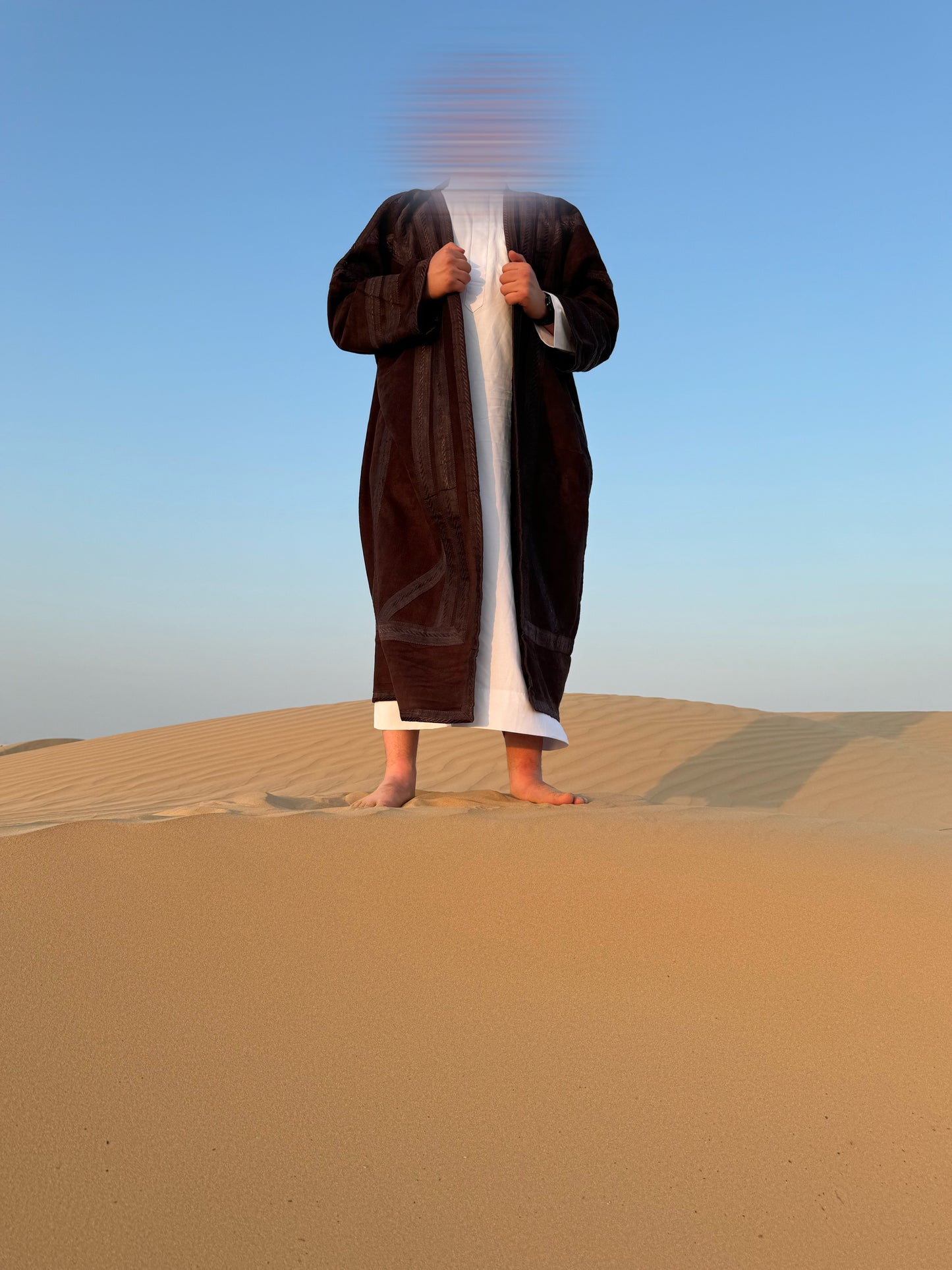 Manteau Sahara (Farwa d’hiver Emirati 🇦🇪❄️)