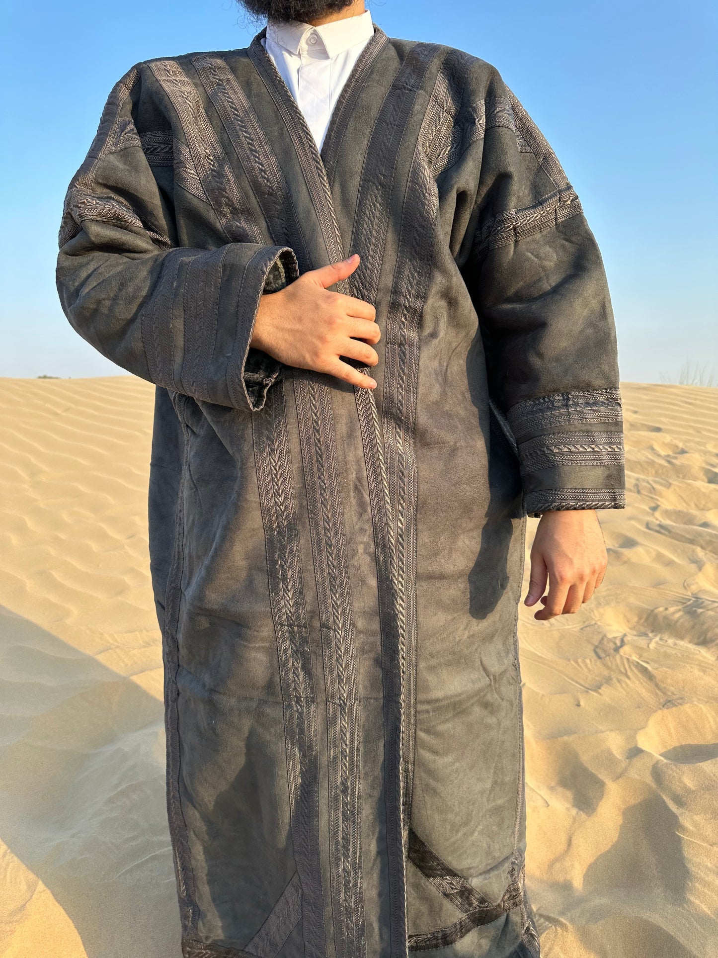 Manteau Sahara (Farwa d’hiver Emirati 🇦🇪❄️)