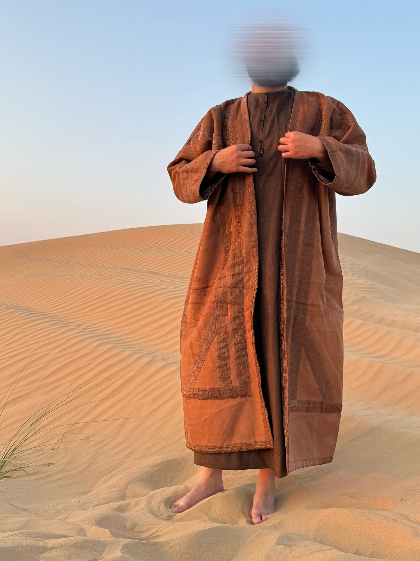 Manteau Sahara (Farwa d’hiver Emirati 🇦🇪❄️)