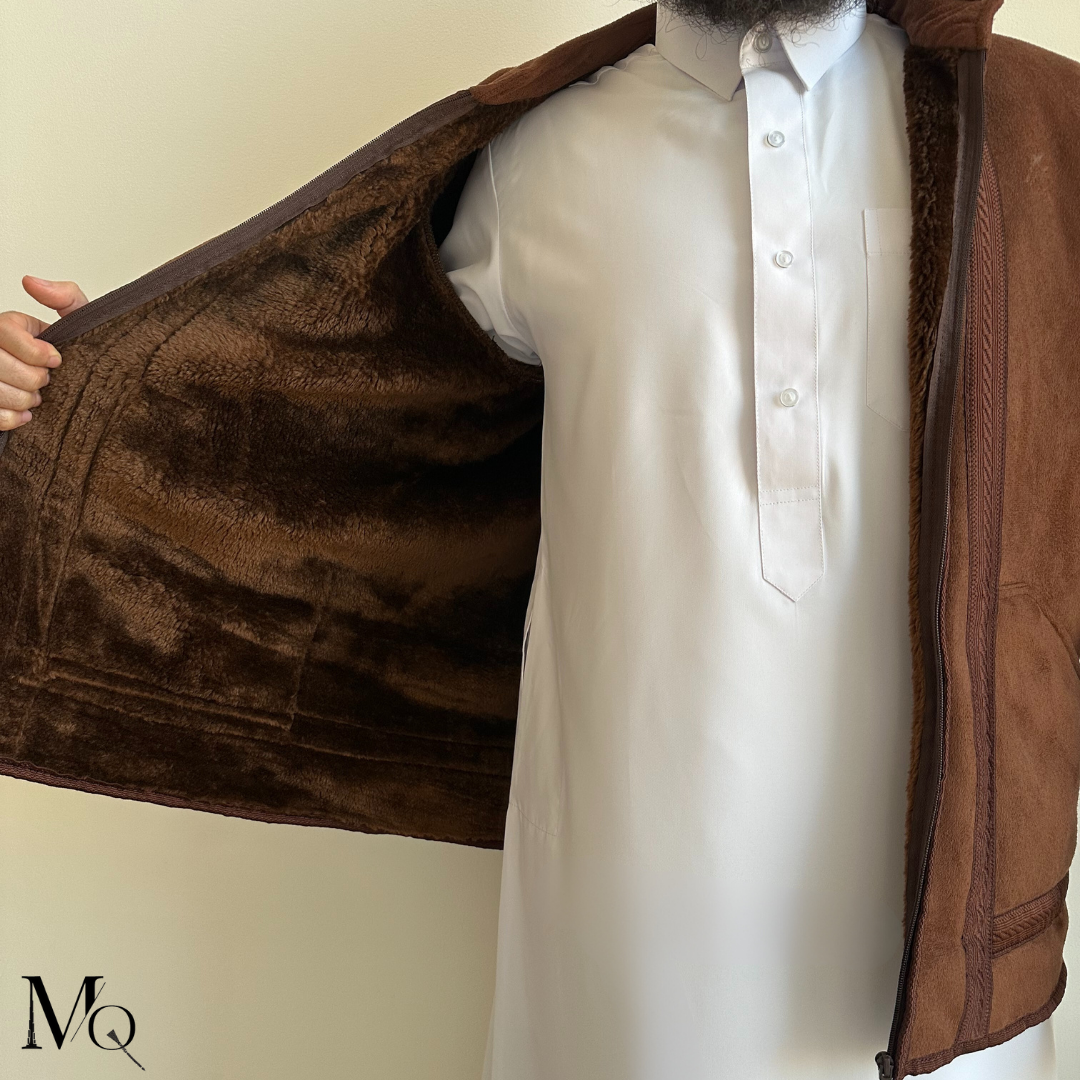 Manteau Al Qudra "Classic" (Farwa d’Hiver Emirati 🇦🇪❄️)