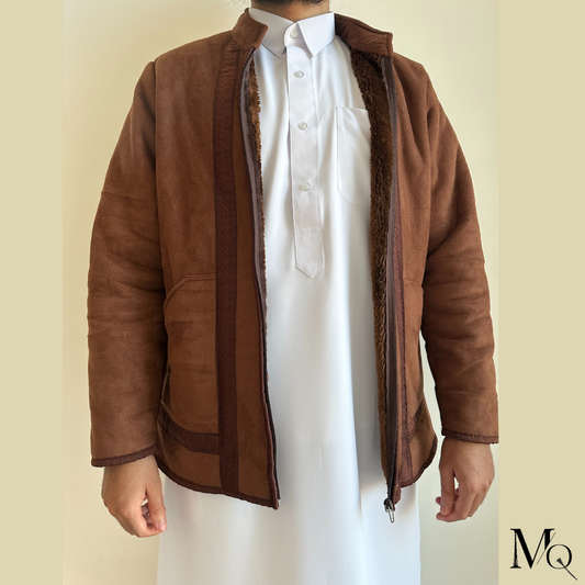 Manteau Al Qudra "Classic" (Farwa d’Hiver Emirati 🇦🇪❄️)