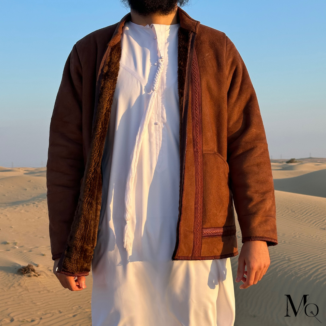 Manteau Al Qudra "Classic" (Farwa d’Hiver Emirati 🇦🇪❄️)