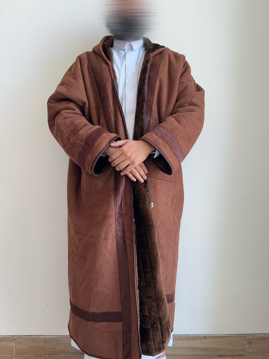 Manteau Sahara Premium (Farwa d'Hiver Emirati 🇦🇪❄️ )