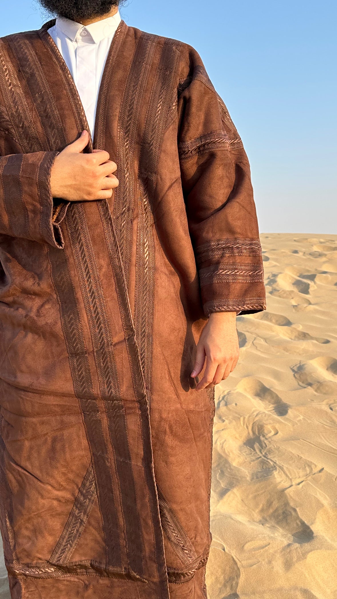 Manteau Sahara (Farwa d’hiver Emirati 🇦🇪❄️)