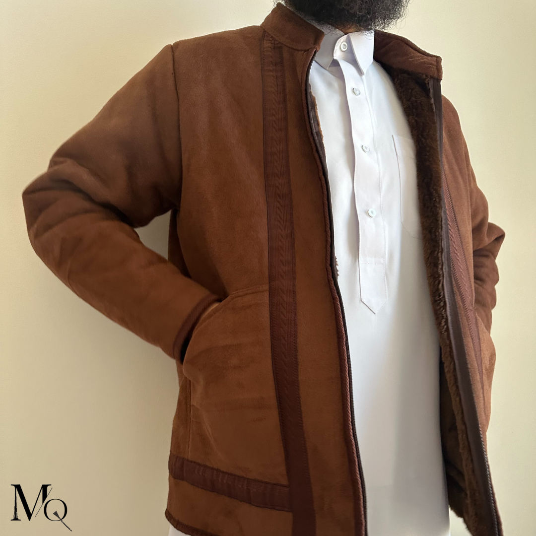 Manteau Al Qudra "Classic" (Farwa d’Hiver Emirati 🇦🇪❄️)