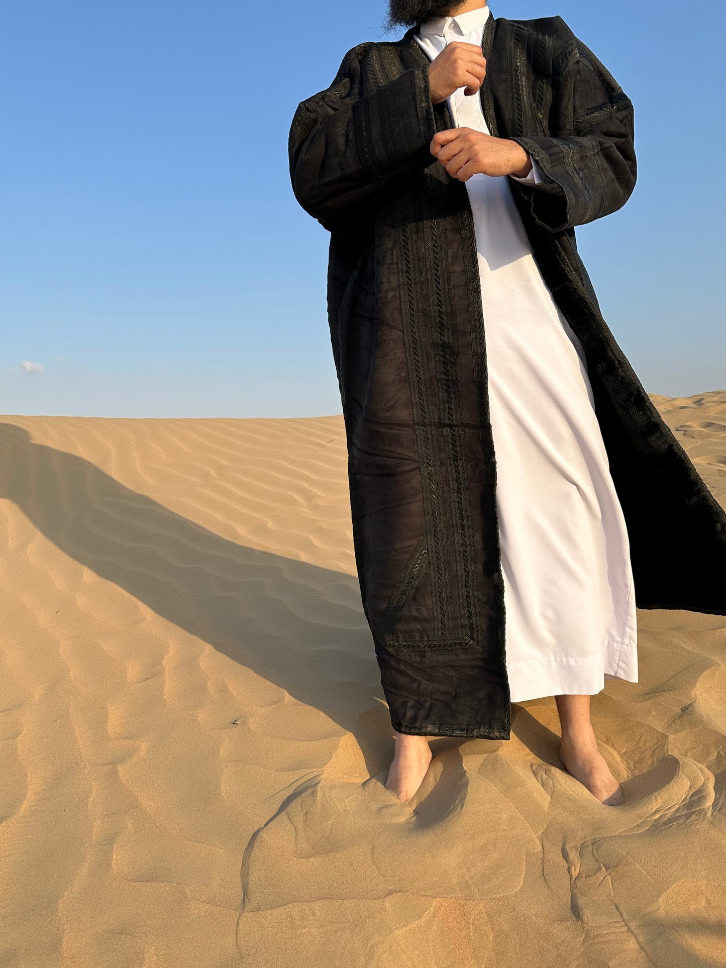 Manteau Sahara (Farwa d’hiver Emirati 🇦🇪❄️)