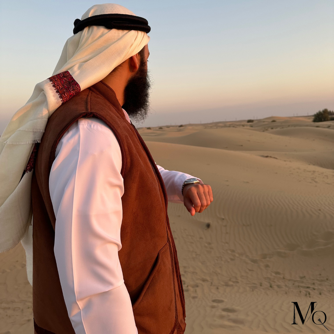 Manteau Al Qudra « sans manches » (Farwa d’Hiver Émirati 🇦🇪❄️)