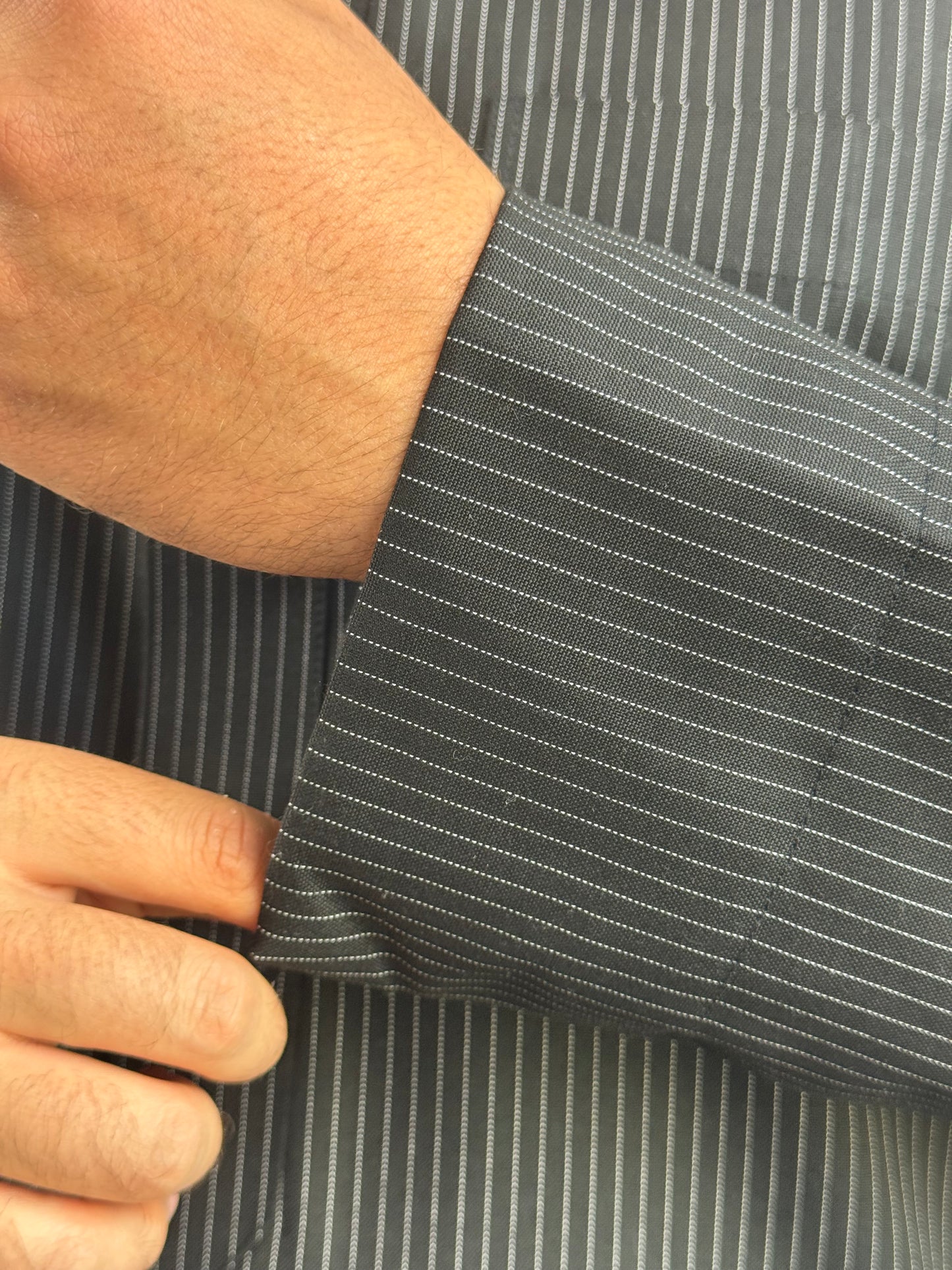 Qamis Prestige à Rayures