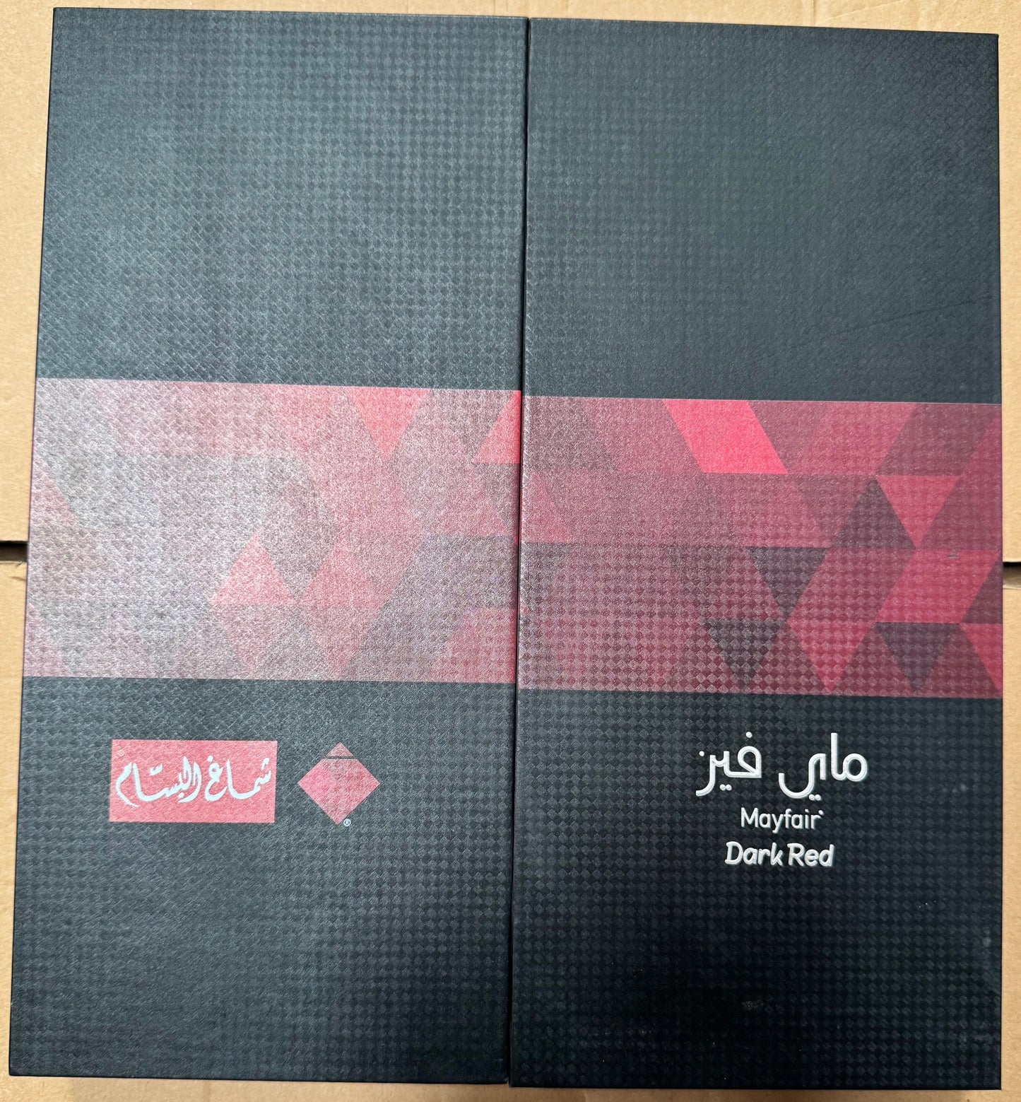 Shemagh AlBassam: May Fair DarkRed