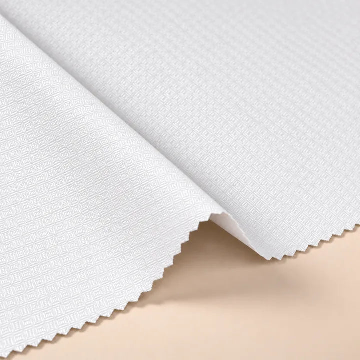 Texture du tissu Polyester coréen haut de gamme à damier