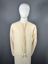 Emirati-Qamis Beige Pfirsich – Günstiger Preis