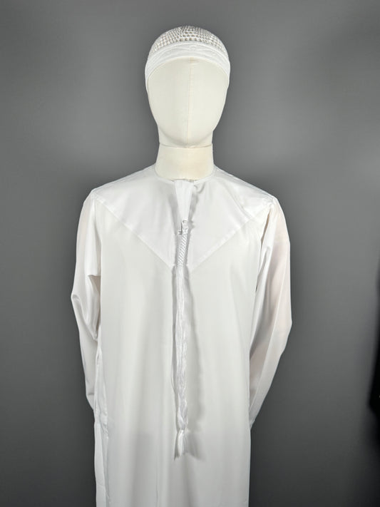 QAMIS EMIRATI BLANC - PETIT PRIX