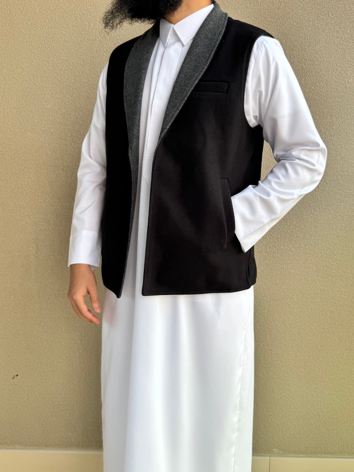 Veste Reversible Sans Zip Liwa 🇦🇪❄️ (Hiver)