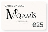 Geschenkkarte Mqamis