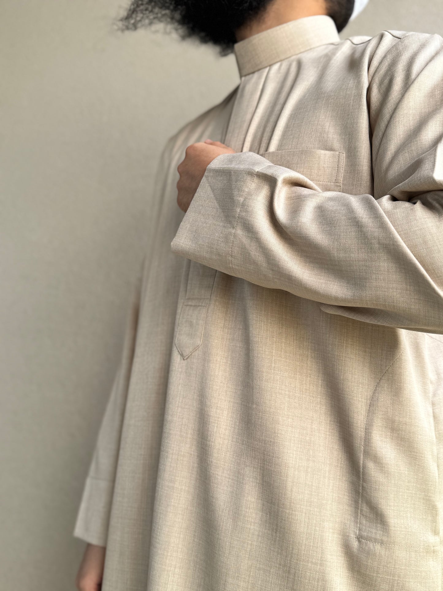 Qamis Koweiti Wool Premium