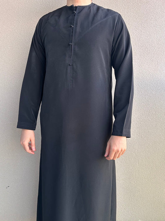 QAMIS EMIRATI CLASSIC - Noir - Destock
