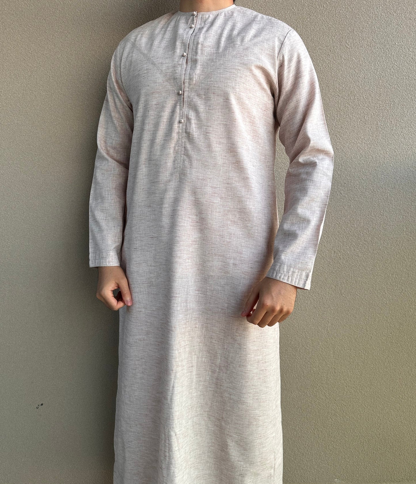 QAMIS FUJAIRAH LINEN 2 - Beige - Destock