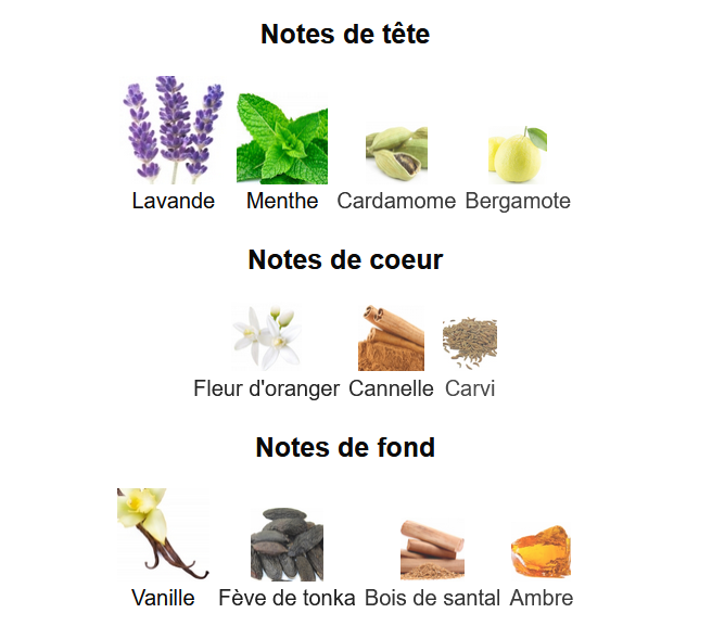 Parfum : Glacier pour hommes