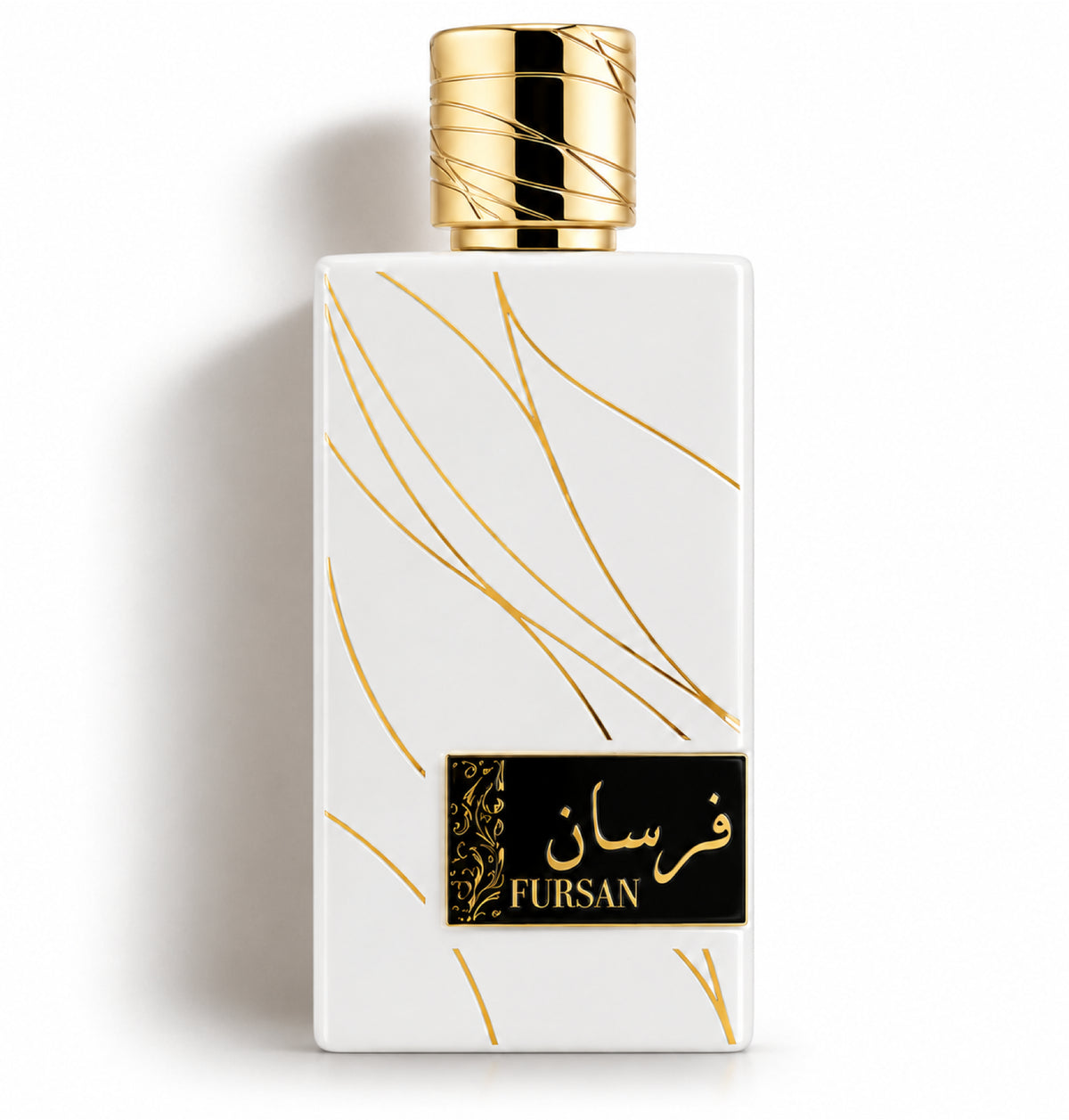 Fursan – Khadlaj – flacon sur fond blanc avec ombre douce