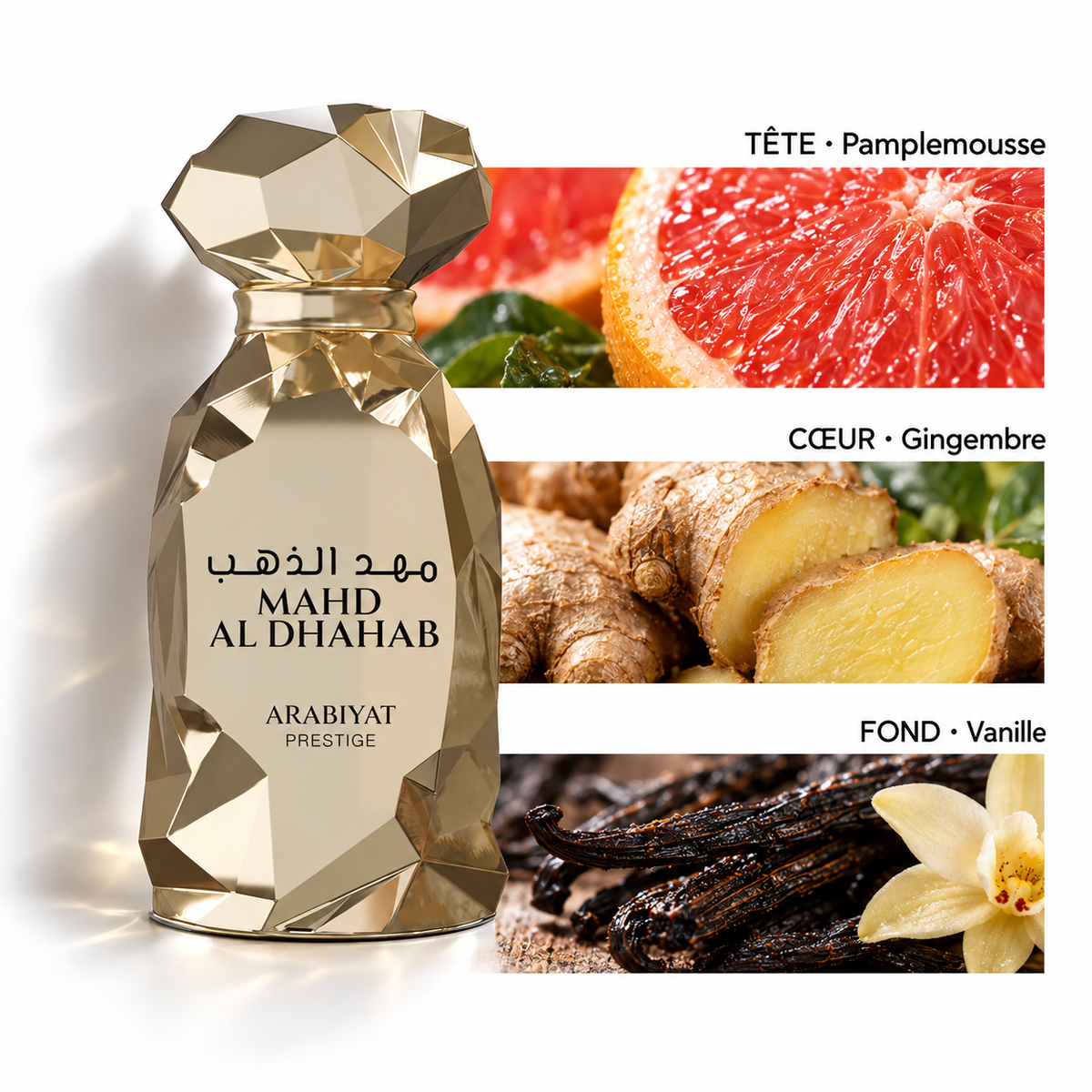 Mahd Al Dhahab — bandes de notes — Arabiyat Prestige 100 ml