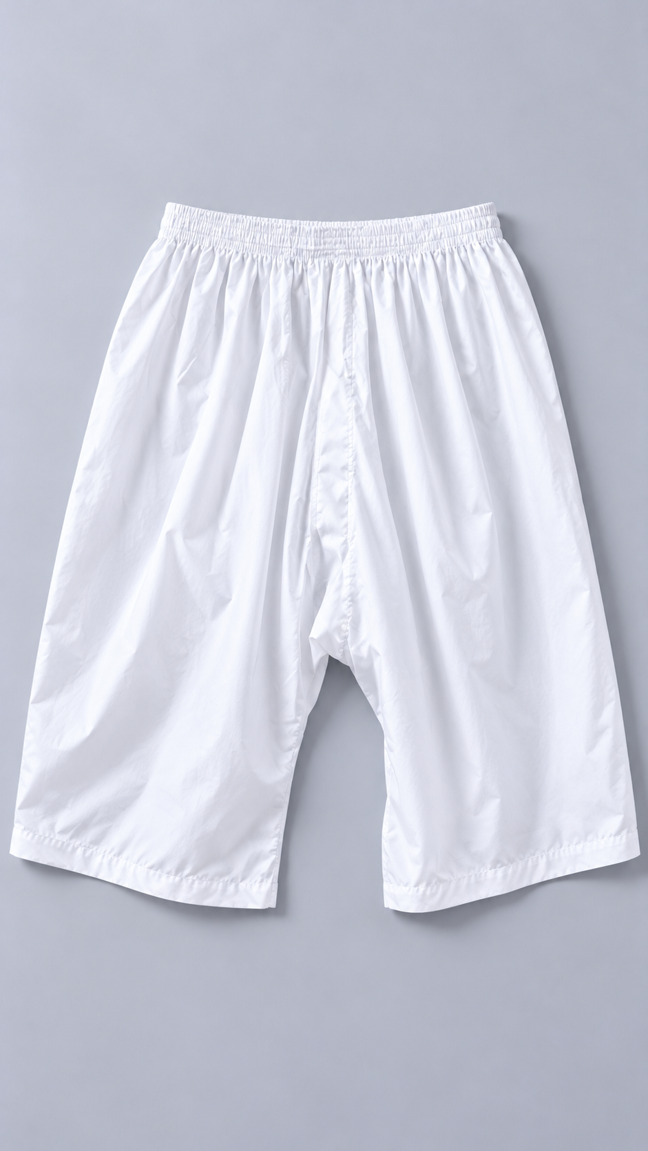 sarouel standard blanc short — Short à plat