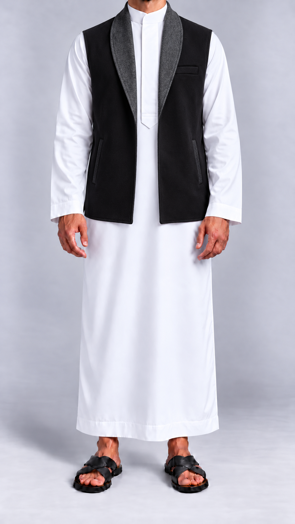liwa sans zip noir — Face