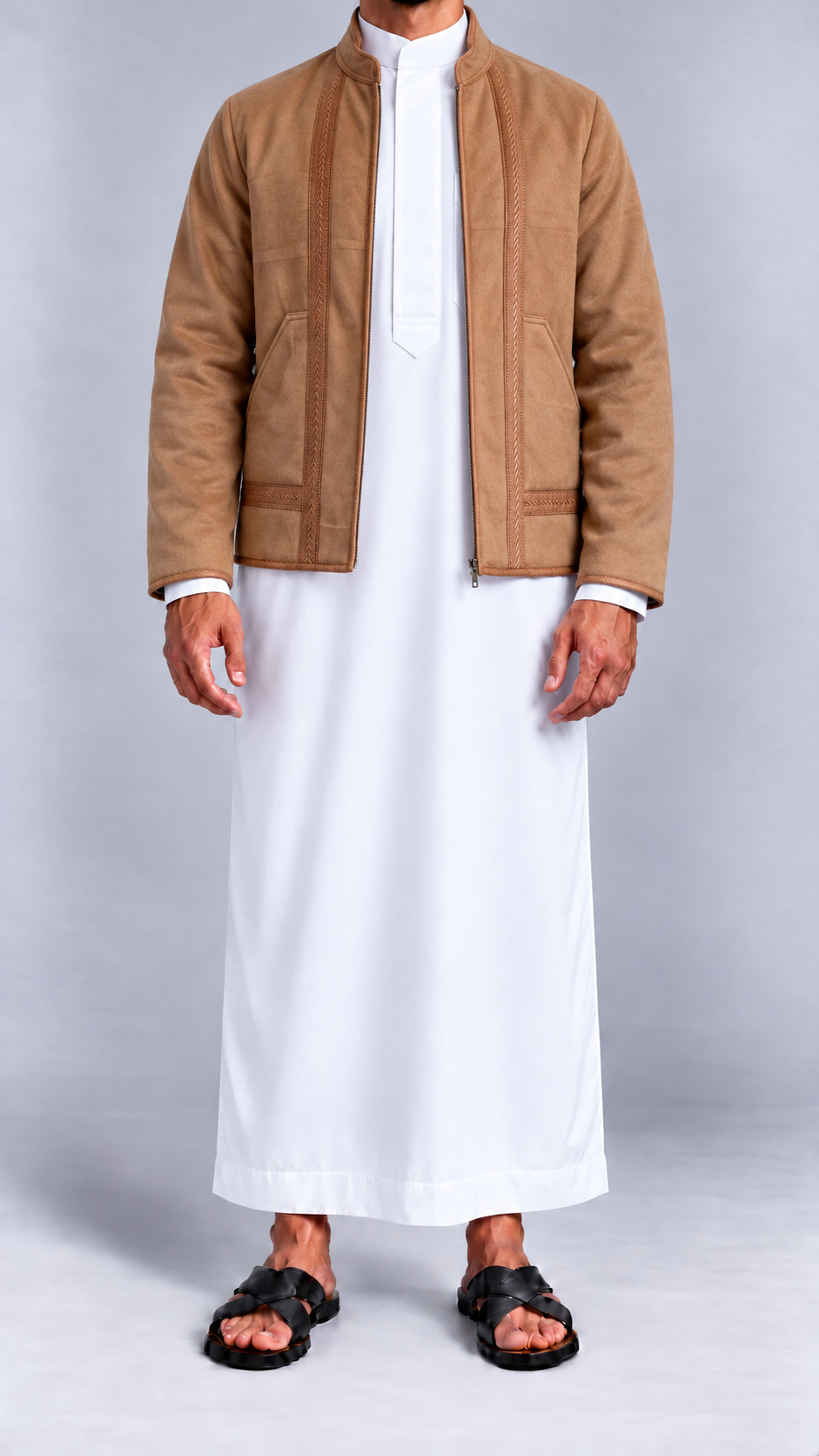 al qudra classic marron clair — Face