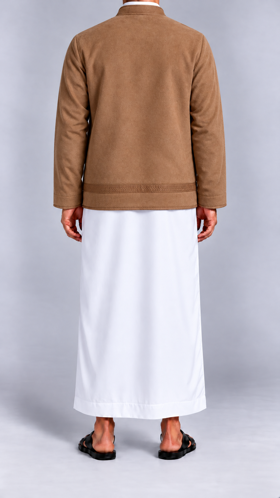 al qudra classic marron clair — Dos