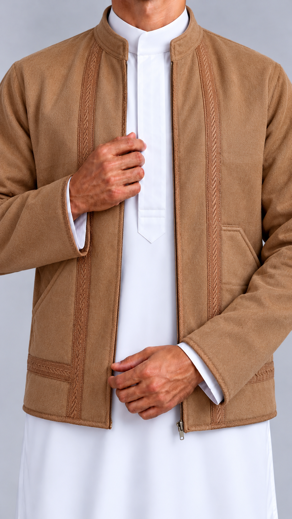 al qudra classic marron clair — Details