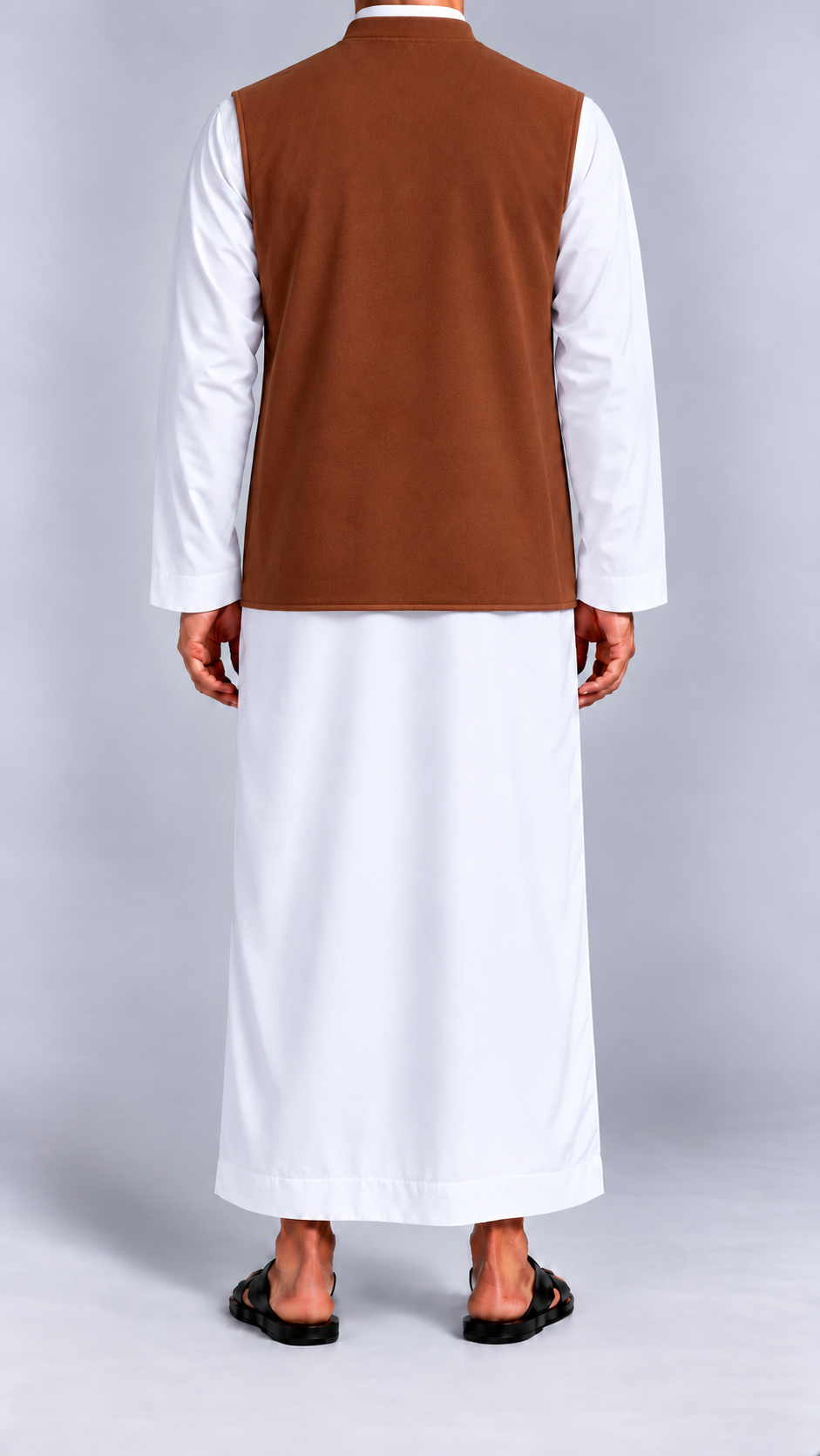 liwa sans zip marron — Dos