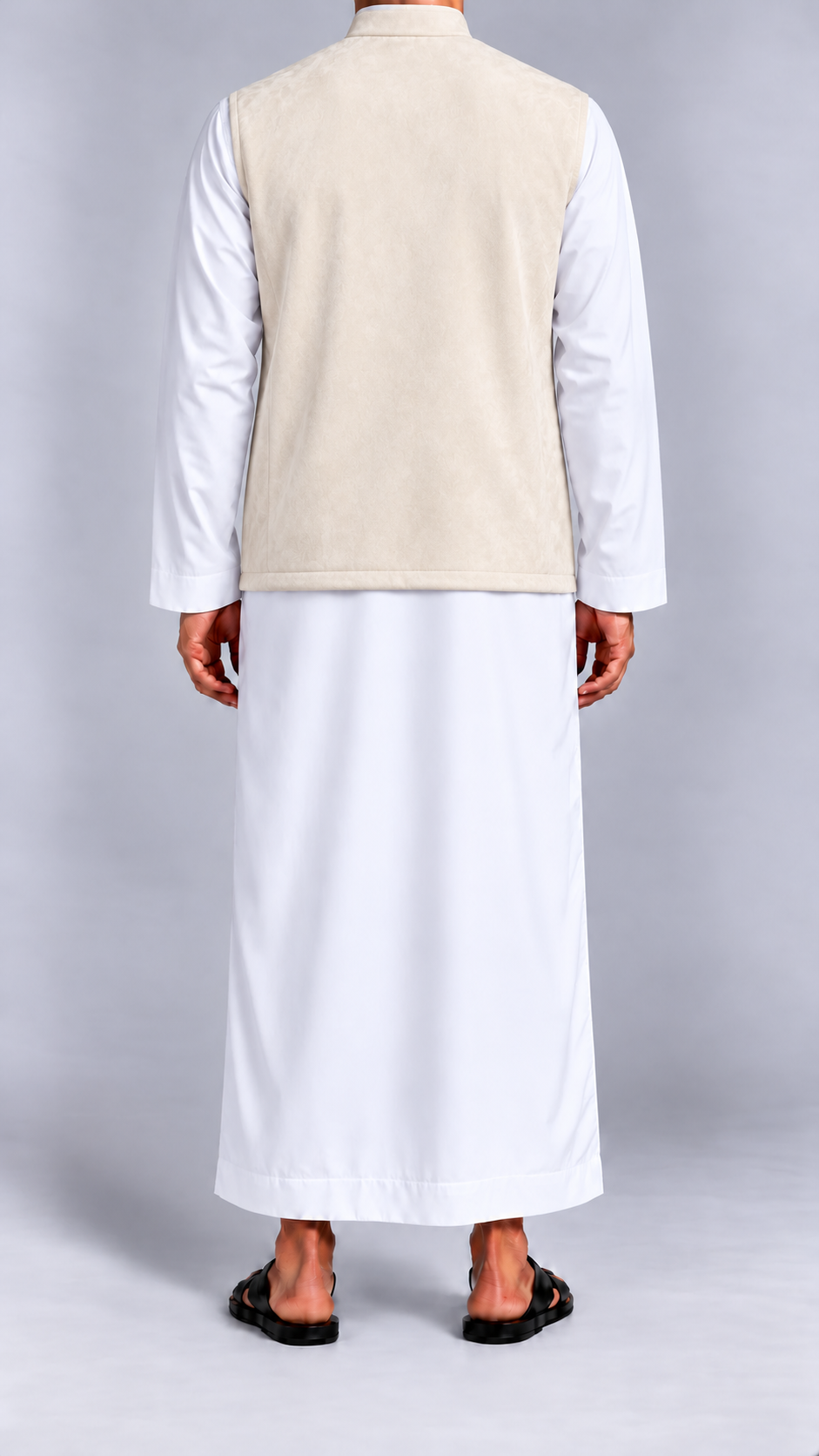 liwa zip creme beige — Dos