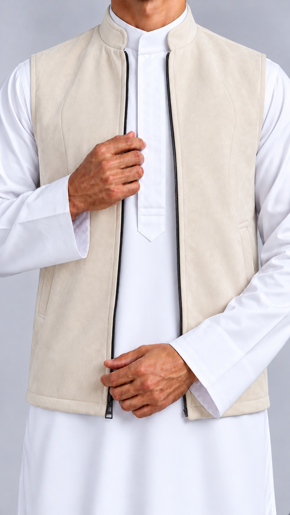 liwa zip creme beige — Details
