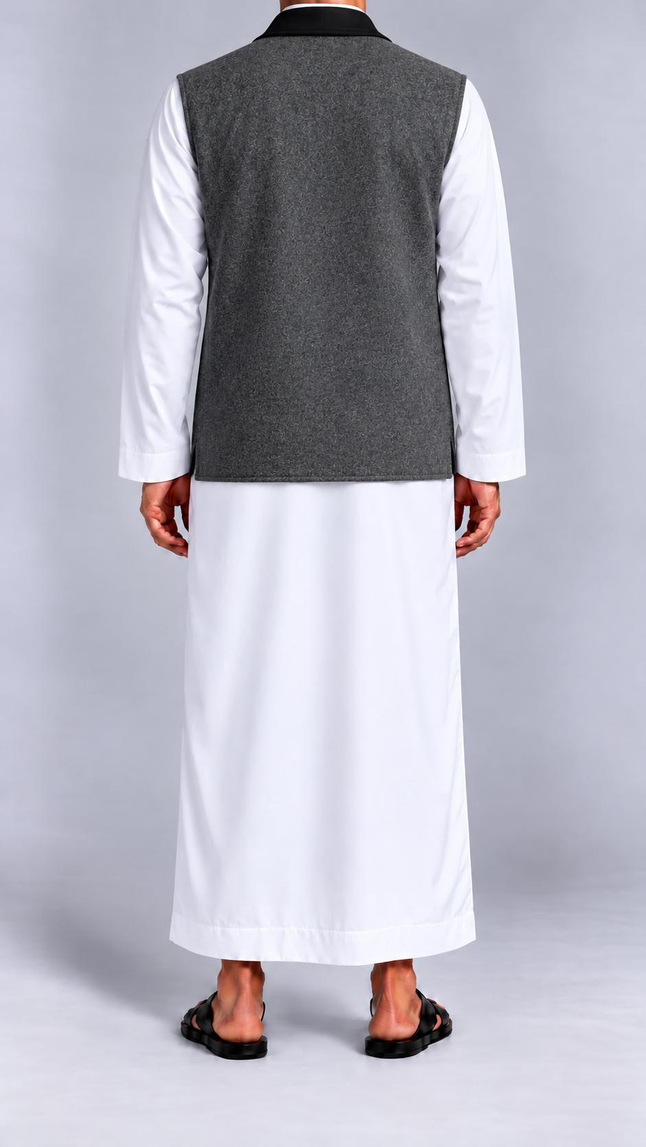 liwa sans zip gris — Dos