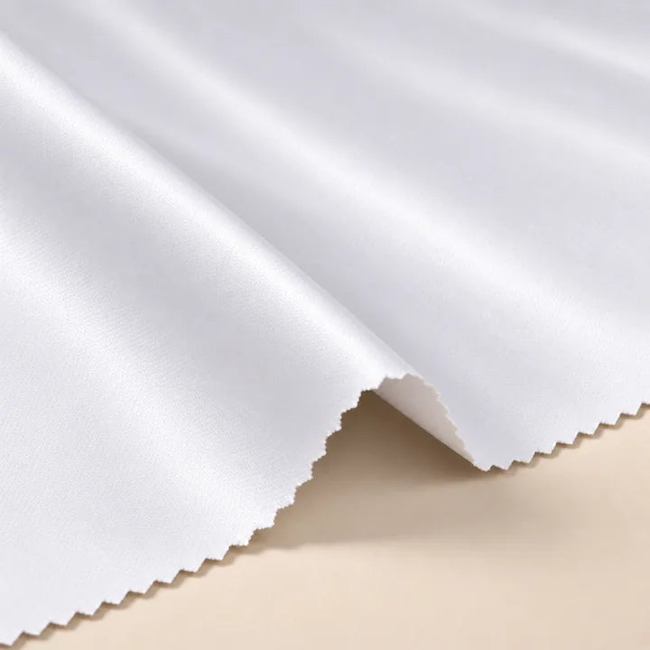 Texture du tissu Polyester satiné premium