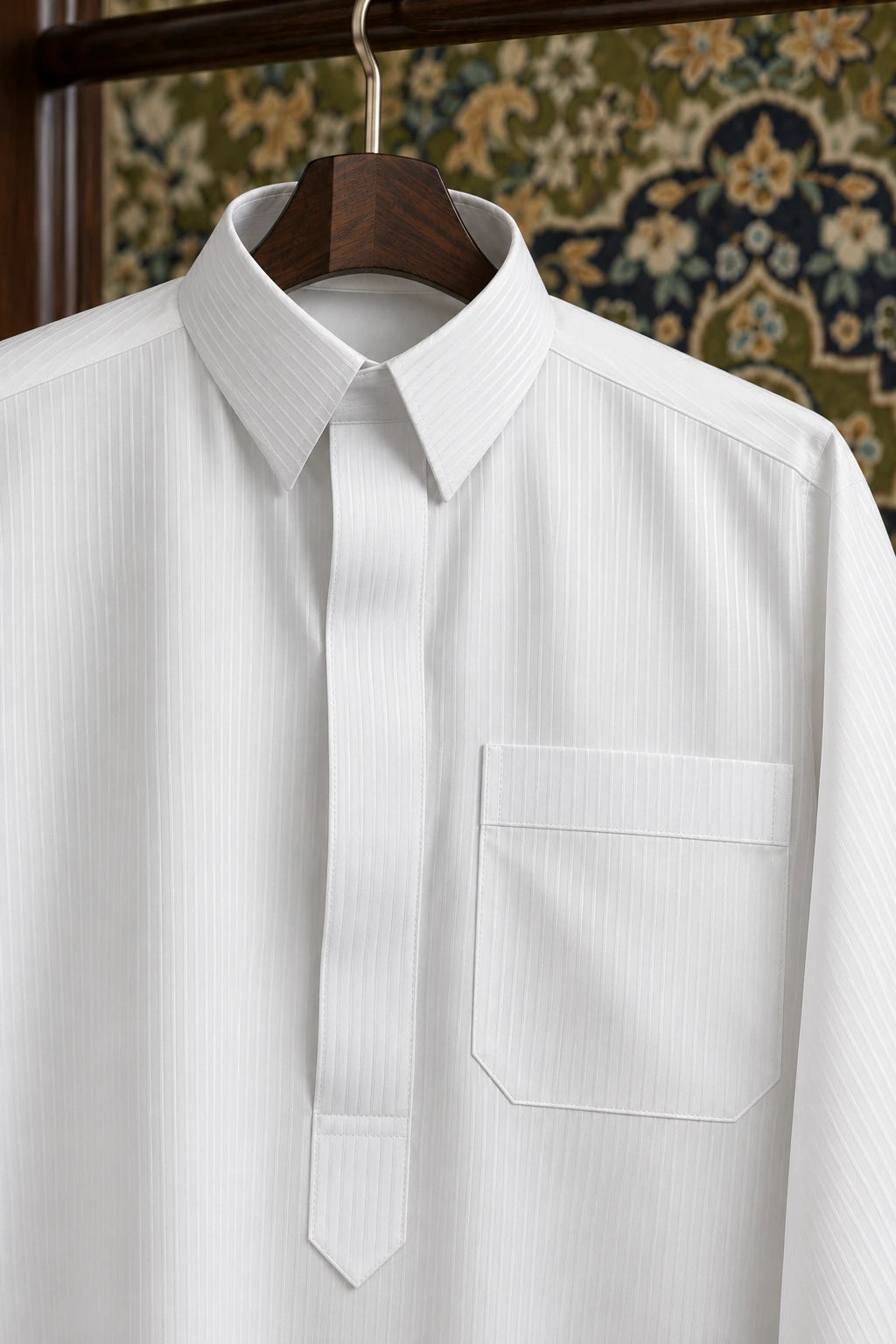 prestige signature blanc cintre tapisserie