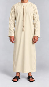 Qamis Émirati Classic Crème