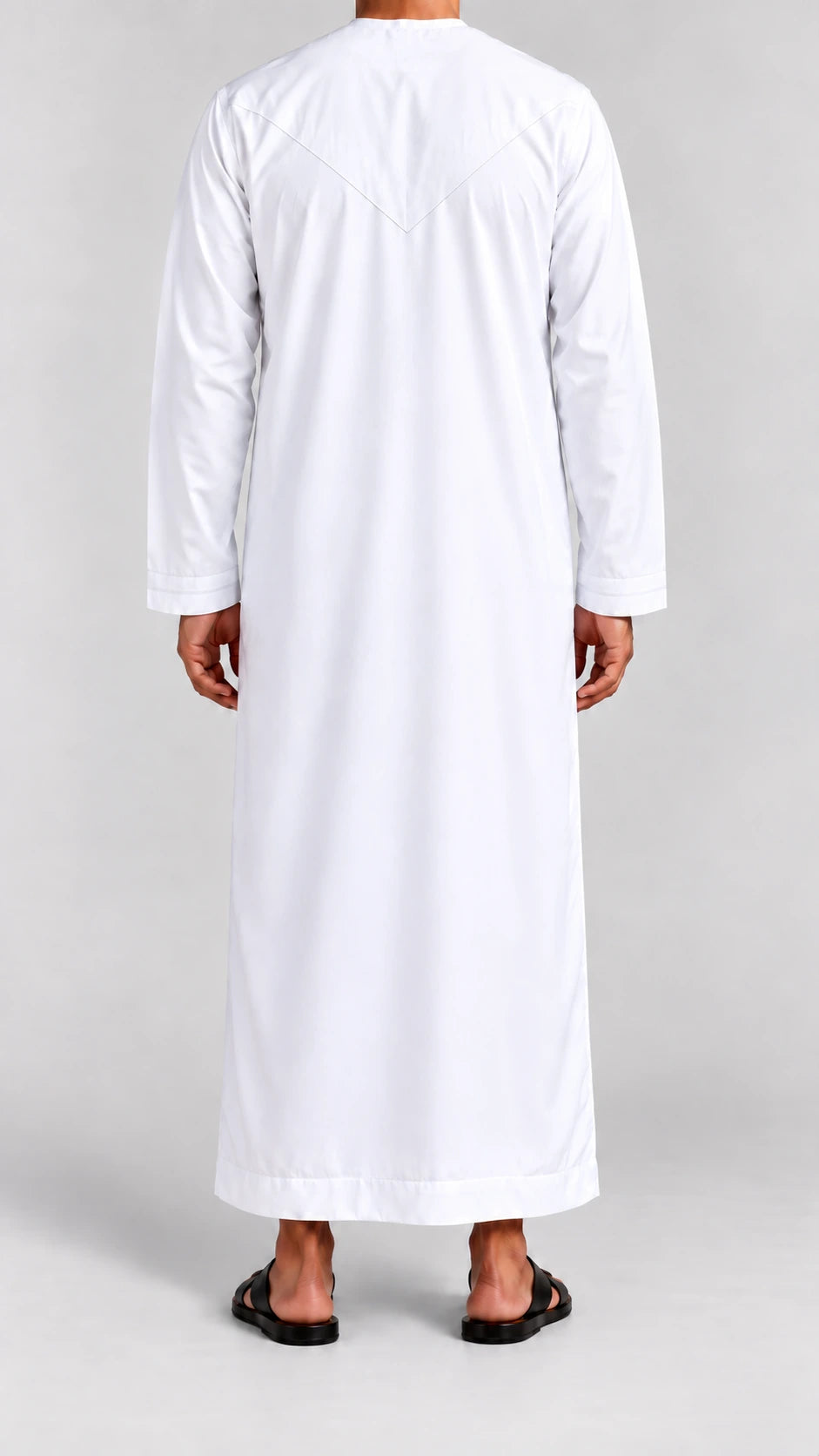 qamis emirati iconic blanc dos