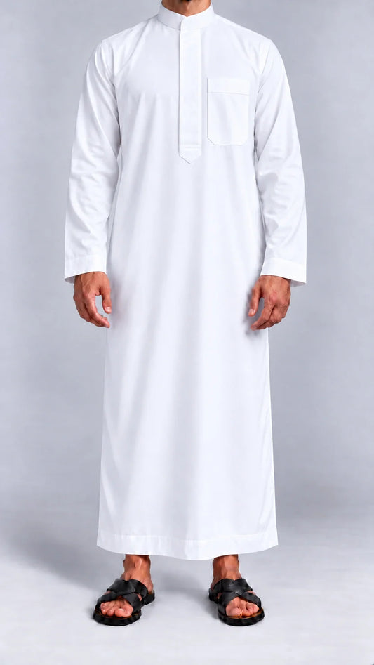 Pack tenue complète : qamis Koweïti Classique