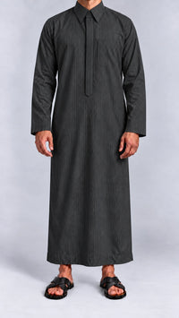 Qamis Prestige à Rayures