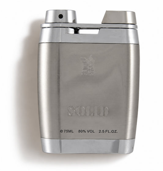 Solid – Arabian Oud (75 ml) – flacon sur fond blanc avec ombre douce
